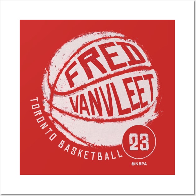 Fred VanVleet Toronto Basketball Wall Art by TodosRigatSot